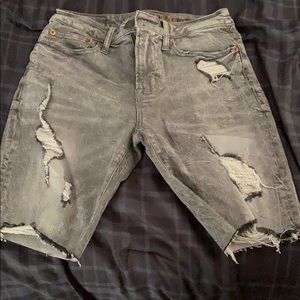American eagle jean shorts
